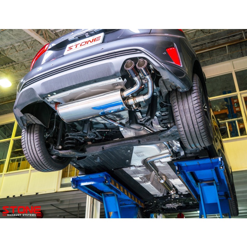 GM購 🌟STONE Exhaust FOCUS MK4 1.5T 電子閥門中尾段 巨石排氣管 非 蠍子管 Ford