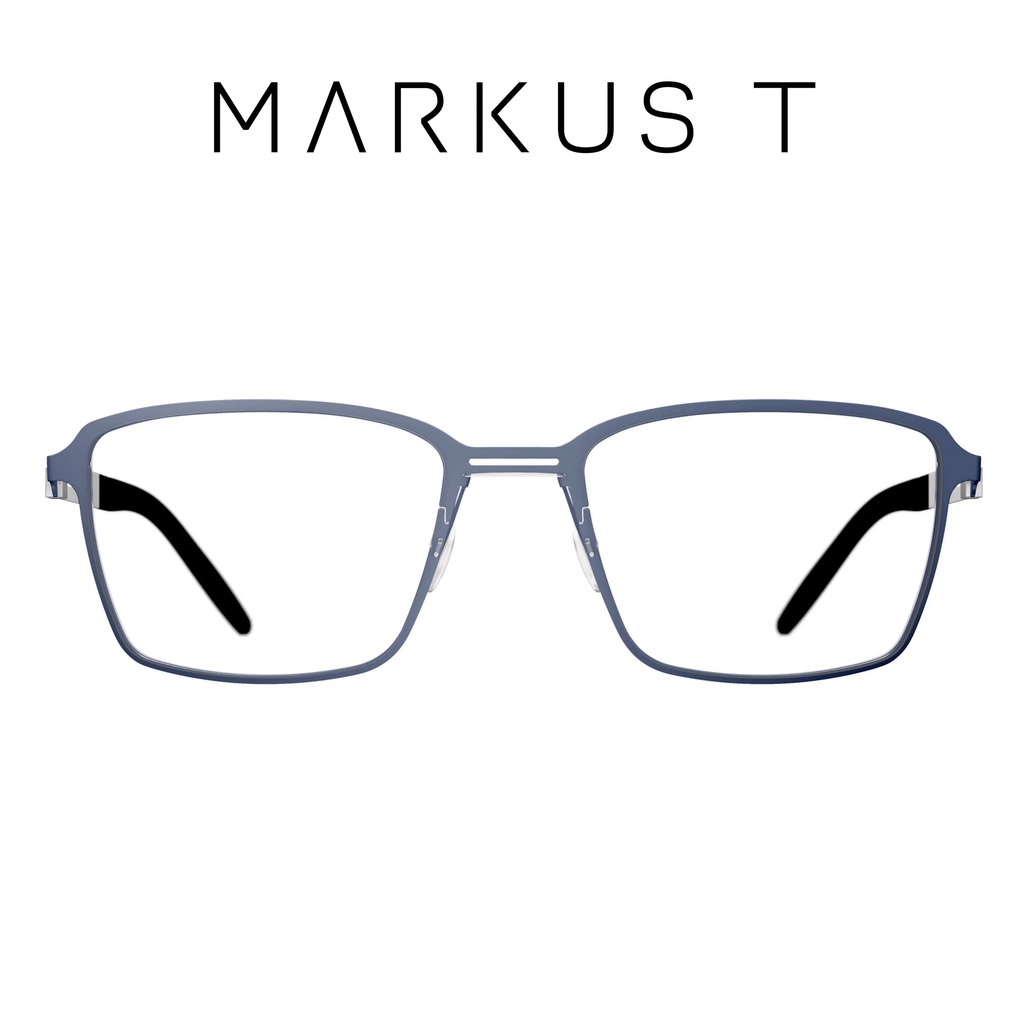 德國 MARKUS T 眼鏡 T3 381 241 (藍/銀) T3系列 無螺絲 鏡架 鏡框【原作眼鏡】