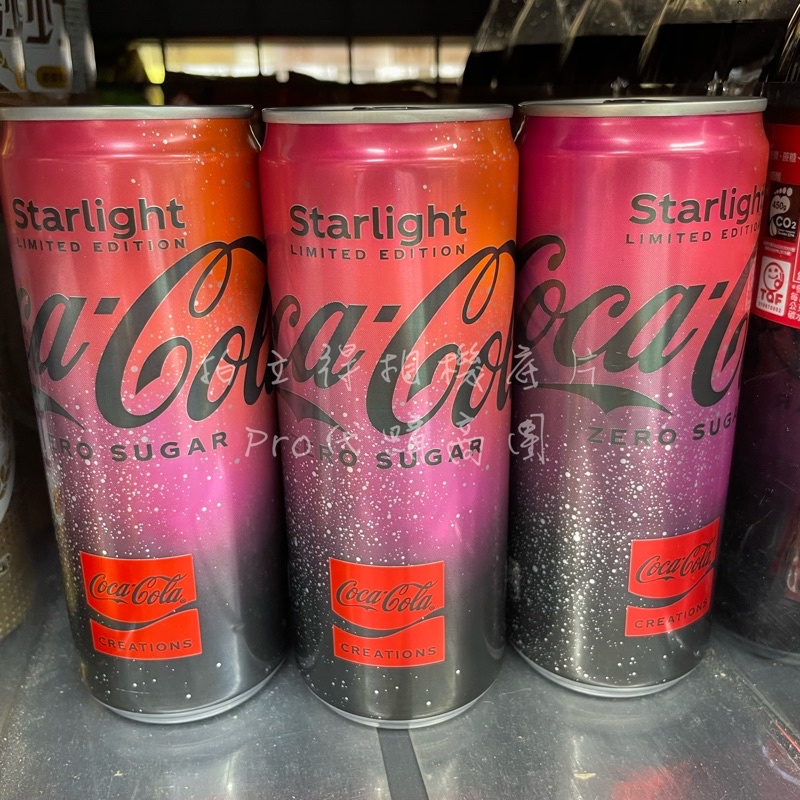 可口可樂 Coca-Cola Starlight 星河漫步 330ml zero sugar 可樂 coca cola