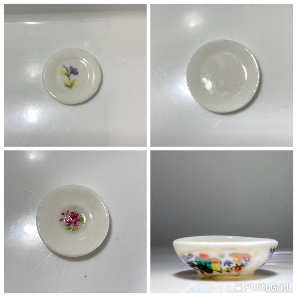 單賣：迷你碗盤 台灣鶯歌早期陶瓷