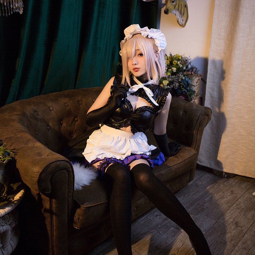 《現貨＋預購》Fate Grand Order瑪修馬修女僕裝 cosplay服裝