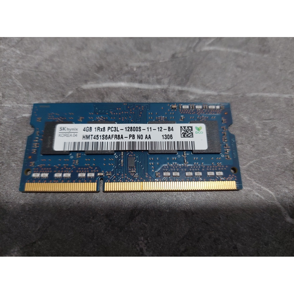 海力士 SK hynix 4GB DDR3(1Rx8 PC3L-12800S-11-12-B4)
