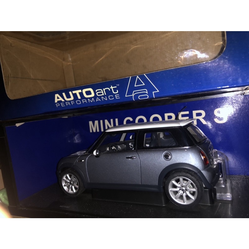 1:18 mini cooper s 合金模型車 AUTOart 1/18 英國小車 高質感 喜歡可小議