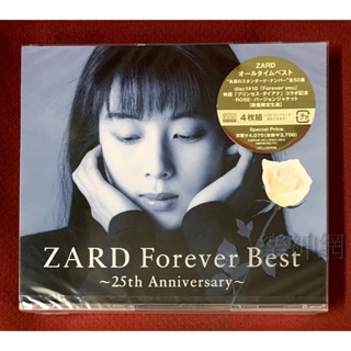(玫瑰封面)Zard Forever Best 25th Anniversary(日版4 CD)Blu-spec CD2