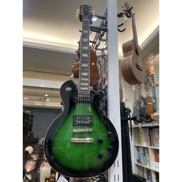 三一樂器 全新 Epiphone Slash Les Paul 簽名琴 原廠硬盒 電吉他 Gibson 黑綠漸層現貨一把