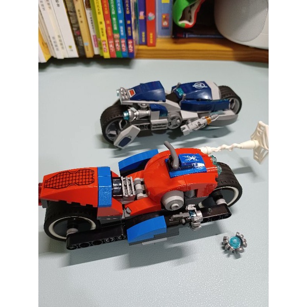 樂高Lego76113蜘蛛人摩托車＋76142漫威摩托車(合售)