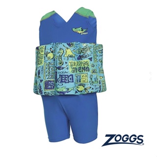 ZOGGS 嬰幼兒《海底世界》可調式連身浮力泳衣