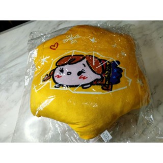 雷標正版授權 迪士尼公主系列 TsumTsum六角星形 造型抱枕
