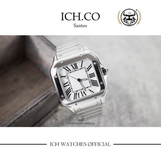 臺灣ICH Watches 山度士Santos 自動機械錶-男錶女錶手錶日本星辰8215機芯精工 seiko NH35芯