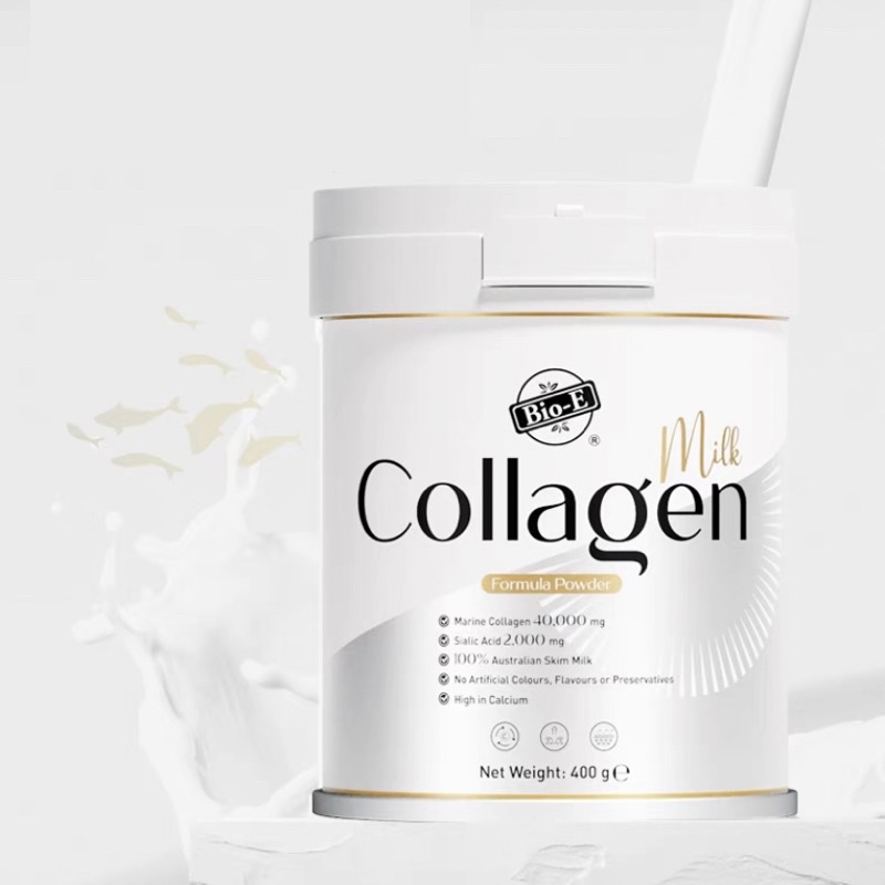 澳洲Bio-E膠原蛋白燕窩奶粉Collagen Milk 400g 膠原蛋白粉/燕窩粉/脫脂奶粉