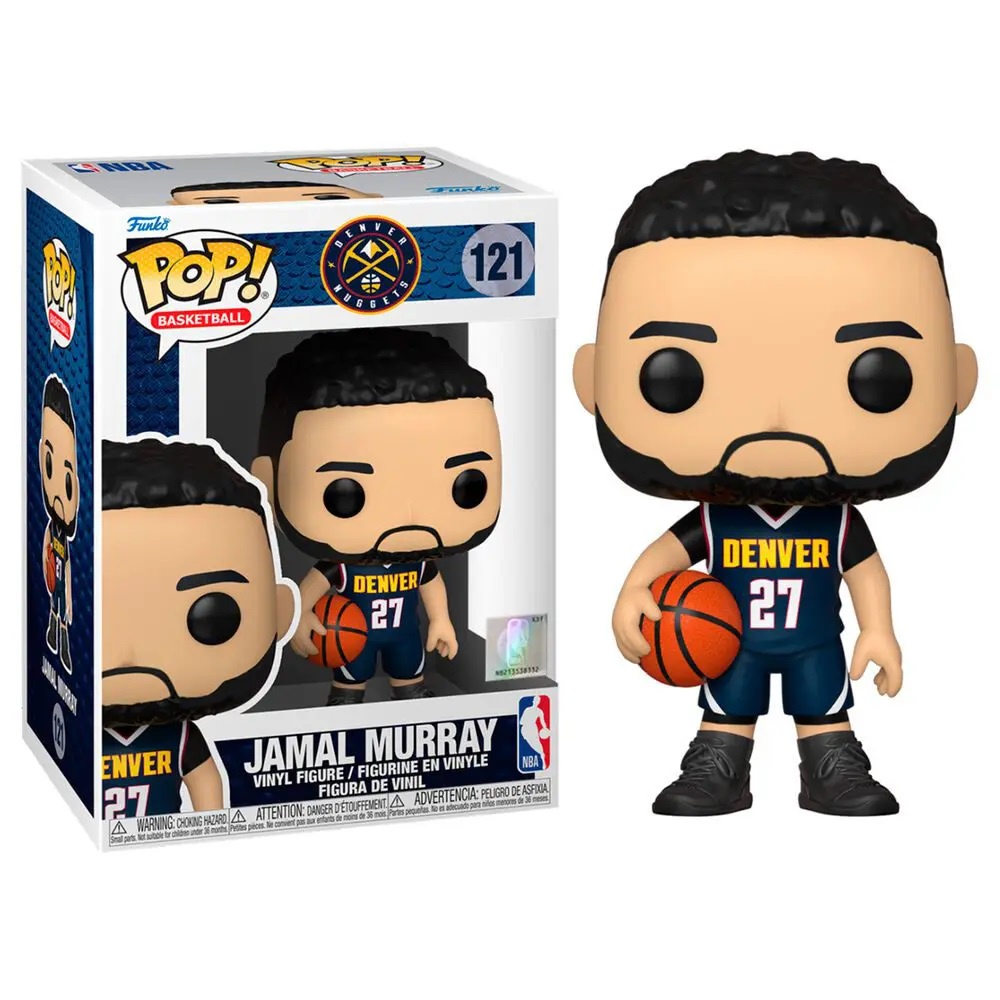 FUNKO POP NBA 121 丹佛金塊 賈邁爾 莫瑞 Dark Biue Jersey 公仔 收藏 代理版