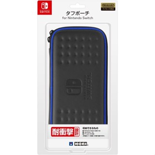 Switch周邊 原廠授權 HORI OLED可用 硬質收納袋 耐衝擊硬殼包 藍X黑色NSW-010【歡樂交易屋】