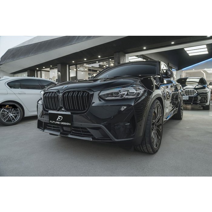 【政銓企業】BMW G01 G02 X3 X4 小改款 LCI 專用 雙線 亮黑 水箱罩 亮黑鼻頭 免費安裝現貨