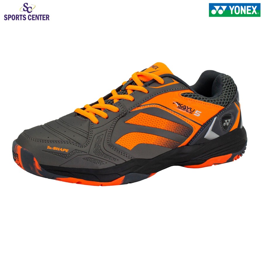 全新 Yonex Power Akayu Super 5 槍色橙色羽毛球鞋