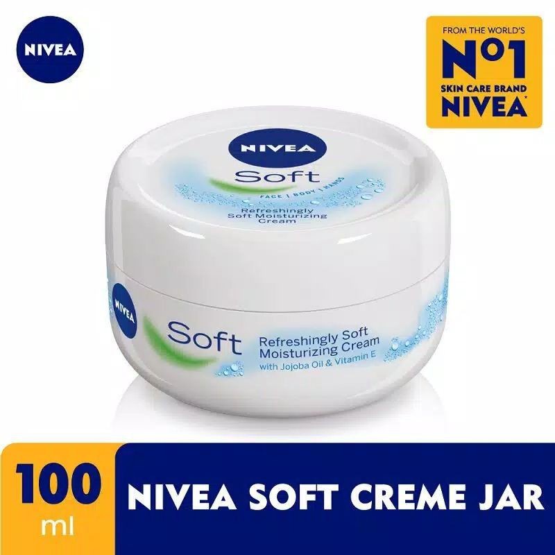 NIVEA 妮維雅軟奶油罐 100ml 保濕霜