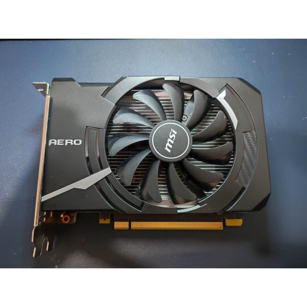 MSI 微星 GTX 1050 TI AERO 4G OC 免插電 過測良品顯卡