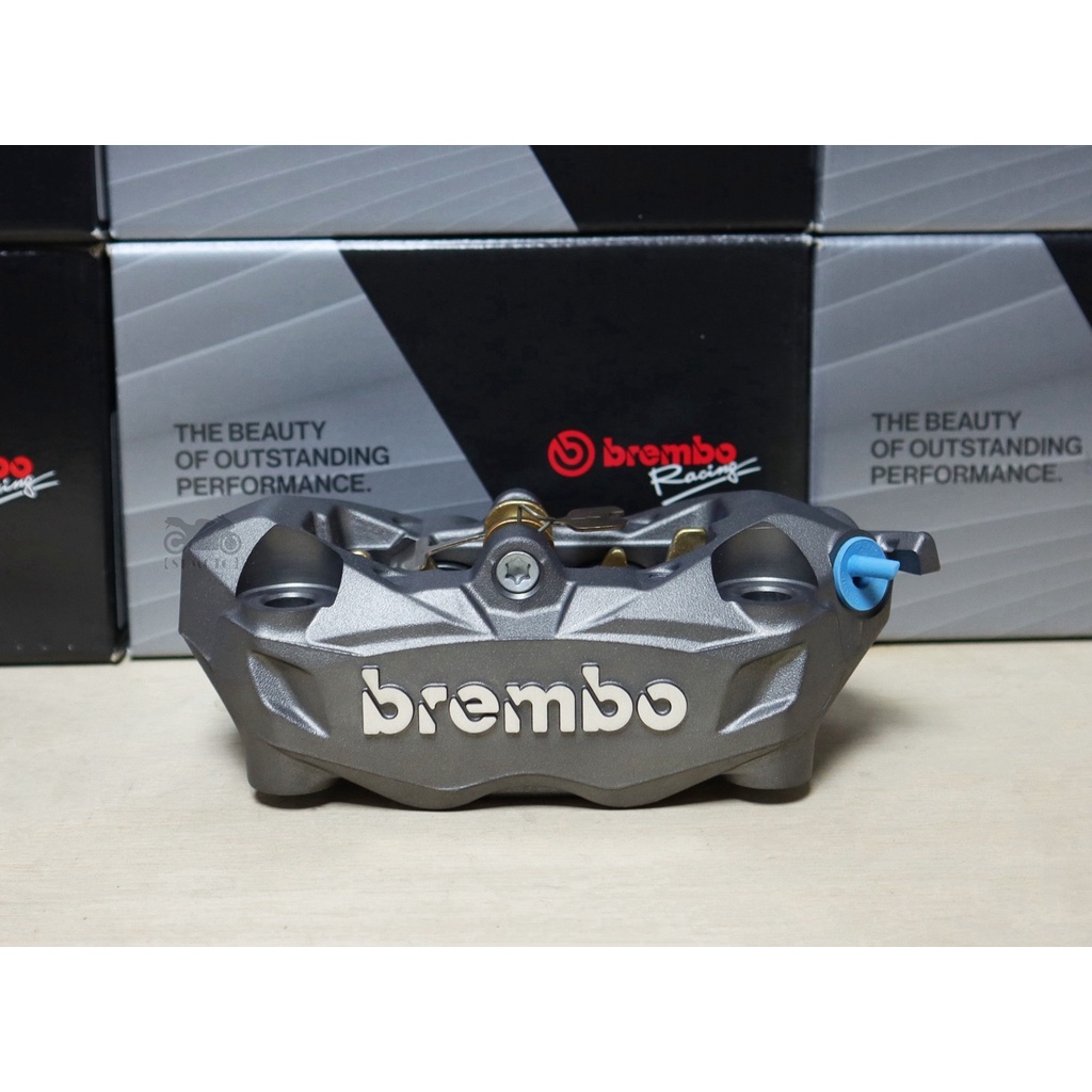 【ST】Brembo Ducati 939 輻射卡鉗(右卡)灰底銀字 孔距100mm  AK550/輻卡/輻射卡鉗/水鳥