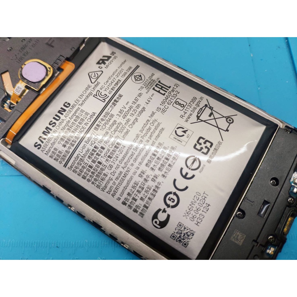 三重 M11換電池 電池膨脹 三星 SAMSUNG Galaxy M11 電池 HQ-S71 電池 HQS71 充電孔