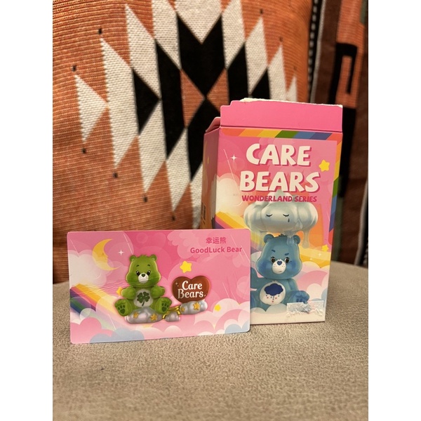 盲盒TOPTOY Care Bears愛心小熊運中樂園系列 未拆幸運熊確認款 盒玩