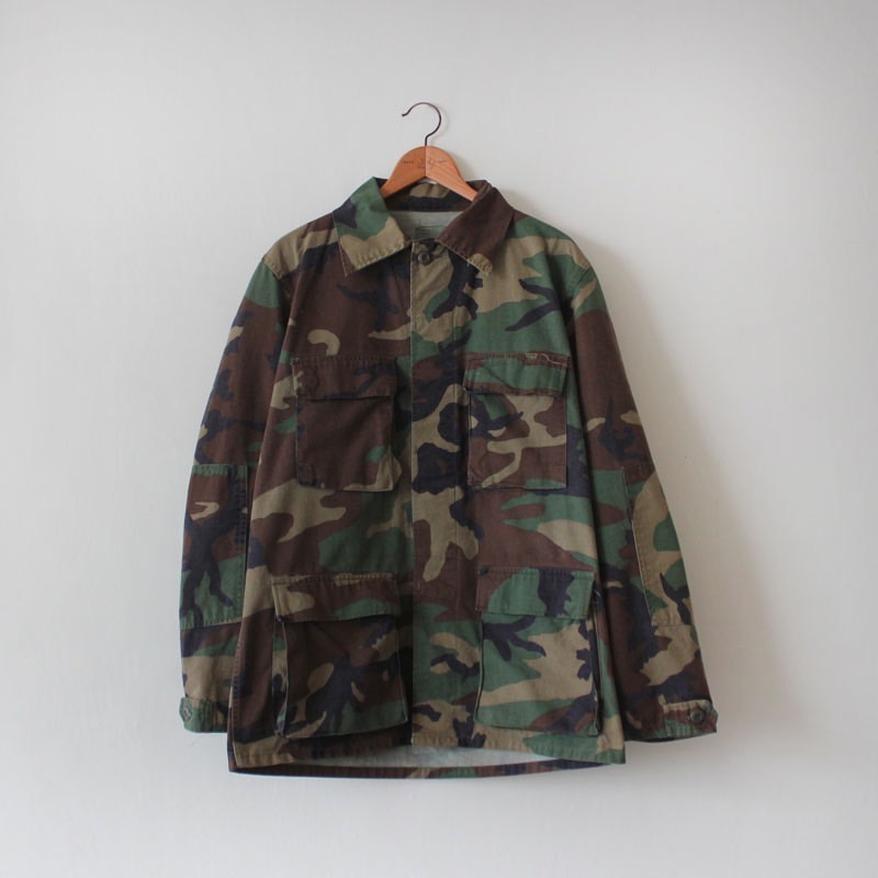 都市廢棄所 古著 vintage 軍裝 US Army 80s 美軍公發林地迷彩 BDU 外套