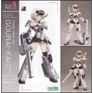 【萌品市集】組裝模型 壽屋 FRAME ARMS Girl 骨裝機娘 轟雷改 白 Ver.2(機甲少女)