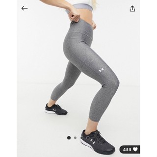 UA Under Armour 七分 瑜珈 重訓 吸濕排汗 登山 緊身褲 灰leggings