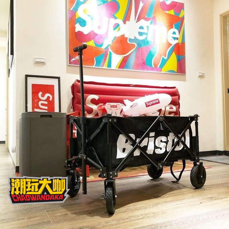 F.C.Real Bristol FIELD CARRY CART BLACK | www.jarussi.com.br