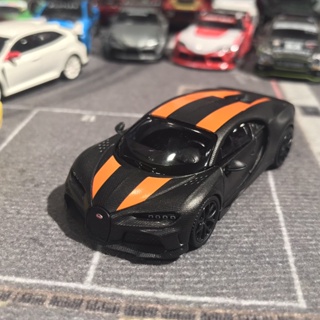 免運 MINI GT Bugatti Chiron Super Sport 300+ 409 黑橘 小汽車 模型車