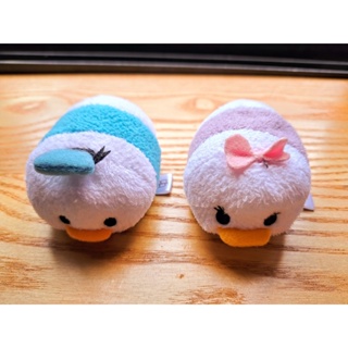 二手現貨，日本 東京迪士尼，正版 小基本款 唐老鴨 黛西 tsum tsum 迷你 茲姆 疊疊樂 嬰幼兒玩具 螢幕擦