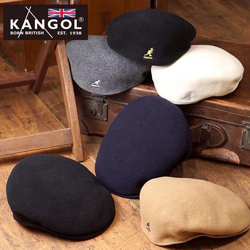 總極限時免運KANGOL TROPIC 504 貝雷帽 畫家帽 小偷帽  袋鼠帽  網眼款  網美畫家帽 網眼帽