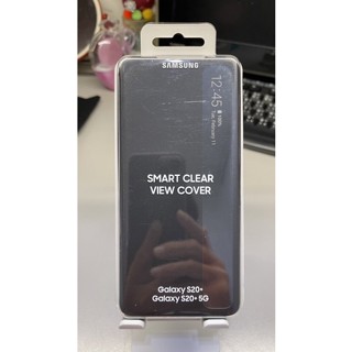 SAM Galaxy S20+ 全透視感應皮套（黑色）