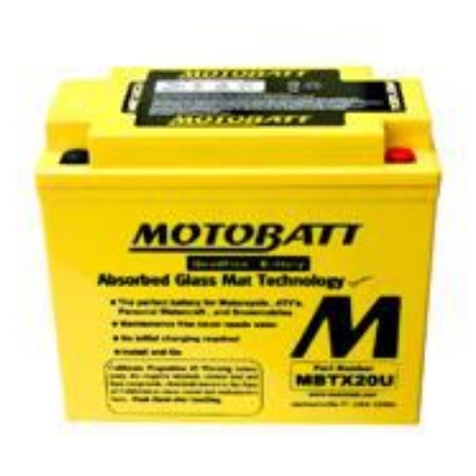 【Zoo Moto Workshop】-MOTOBATT AGM MBTX20U 重機電池