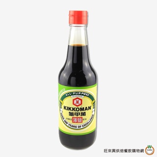 龜甲萬 薄鹽醬油 (非基改) 500ml (總重 :870g ) / 罐