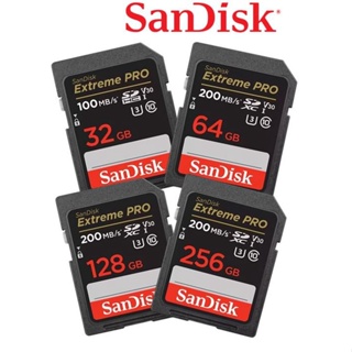SanDisk 32G 64G 128G SD SDXC EXTREME PRO 200MB 記憶卡 SD卡 相機 4K