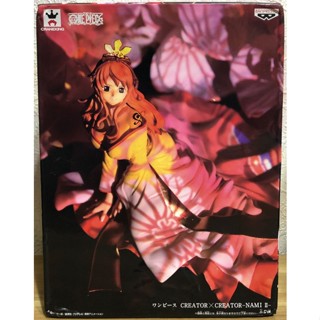 fgs> 正版 金證 航海王 海賊王 one piece pop 造型師 寫真家 娜美 nami 和服 白色 美女 公仔