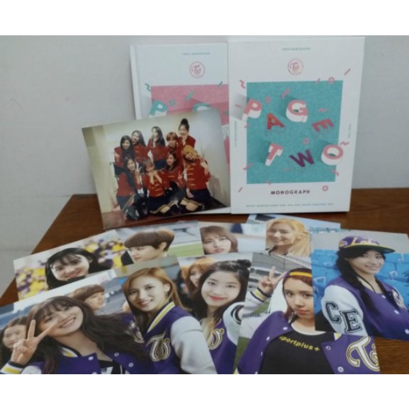 TWICE page two monograph 絕版花絮全專