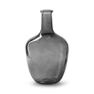 Jodeco Glass 經典弧形玻璃花器/ 透視黑 eslite誠品