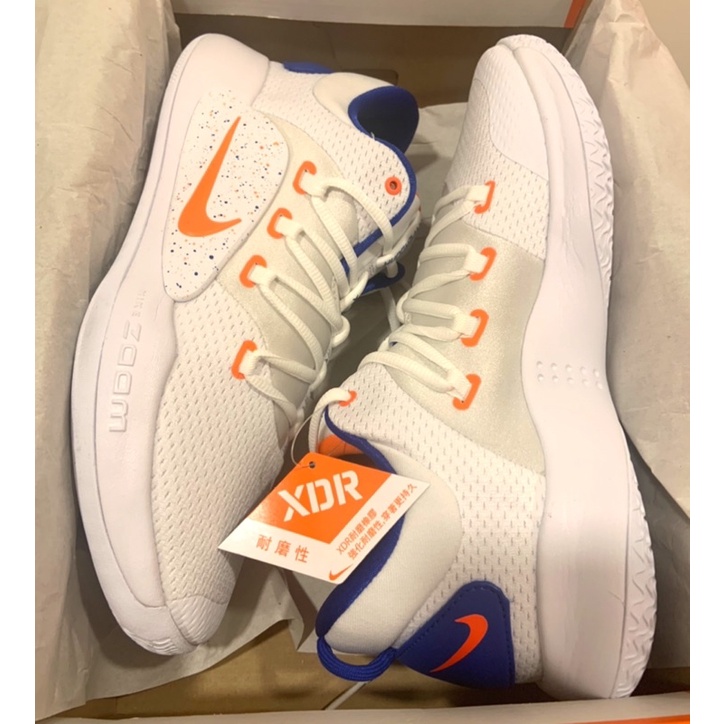 Nike HyperDunk X Low EP 白藍橘 低筒 XDR 籃球鞋