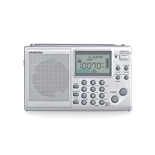 台灣山進 Sangean ATS-405 DSP AM FM 短波 全波段專業 數位攜帶式時鐘睡眠收音機接收機