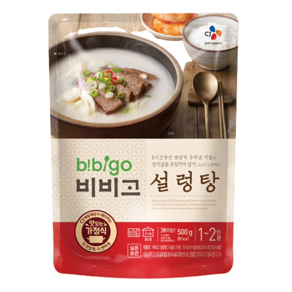 韓國 CJ Bibigo  雪濃湯  辣牛肉湯 豬血腸湯 海帶牛肉 泡菜鍋 500g 泡菜豬肉 牛骨湯 韓國調理包