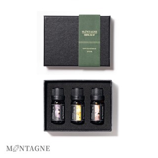 【Montagne】禮盒3件組｜天然精油 開運禮 母親節禮物
