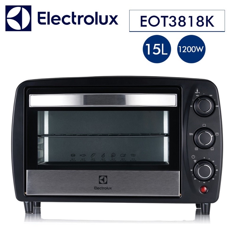 送禮請聊聊【Electrolux 伊萊克斯】15L專業級電烤箱(EOT3818K)