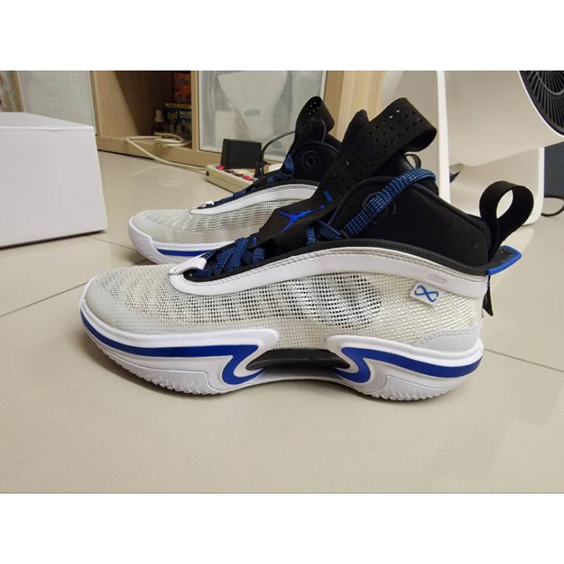 Nike 籃球鞋 Air Jordan XXXVI PF 36代 喬丹 女鞋 白 藍 DA9053-101