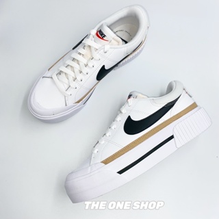 TheOneShop Nike COURT Lift Platform 小白鞋 厚底 增高 皮革 DM7590-100