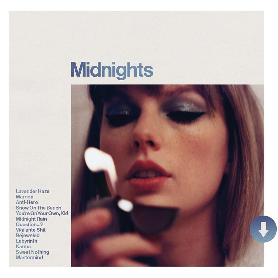 午夜 (月石藍/歐洲原裝口版)/Midnights: Moonstone Blue Edition CD/泰勒絲/Taylor Swift  eslite誠品