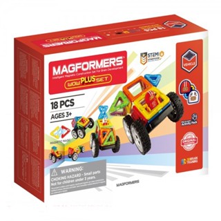 玩得購【韓國 Magformers 磁性建構片】迷你車Plus ACT06637