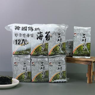【韓味不二】海樂多 原味海苔 / 每袋 5g x 12入(2024.9.7)