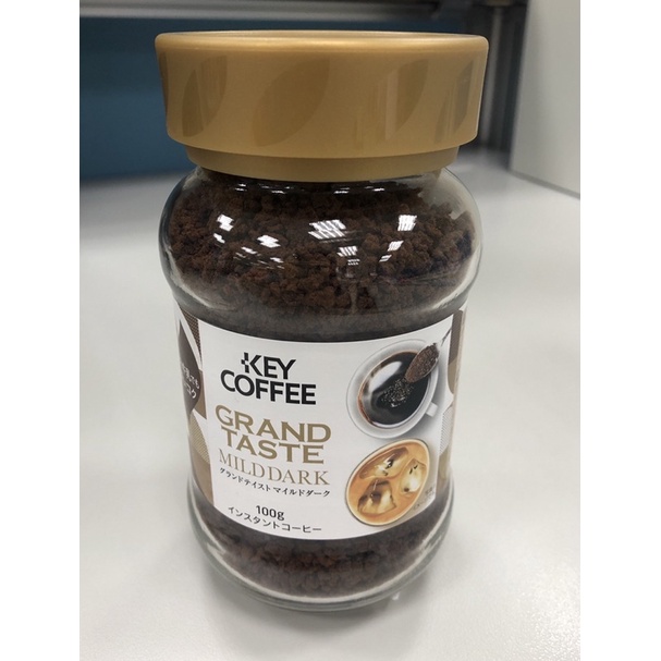 日本 KEY COFFEE歐蕾專用即溶咖啡100g/罐