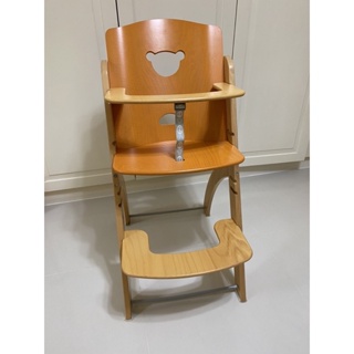 二手 Pali Pappy re 熊寶寶 兒童成長餐椅 單椅 橘色