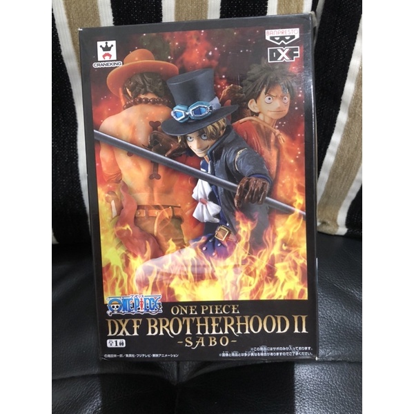 [售] 日版 金證 海賊王 航海王 DXF BROTHERHOOD II 火焰 三兄弟 薩波 景品 內袋全新未拆 如圖